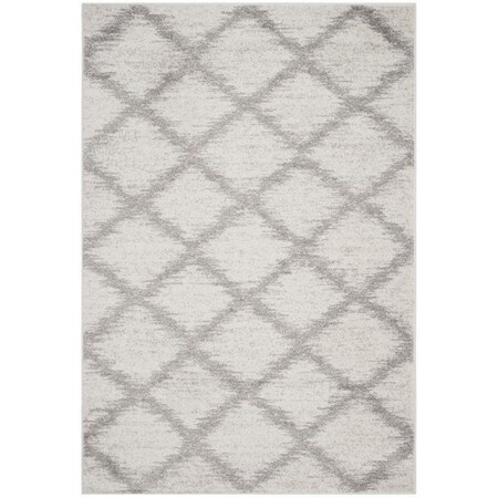 Safavieh Adirondack Power Loomed Small Rectangle Rugs, Ivory and Silver - 3 x 5 ft. ADR122B-3